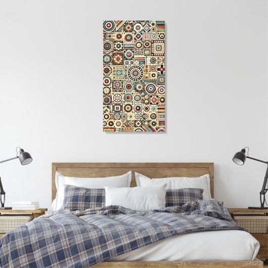 roemeense stijl canvas afdruk (Insitu (Slaapkamer))