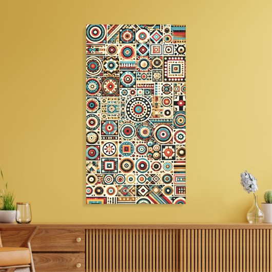 roemeense stijl canvas afdruk (Insitu (Woonkamer))