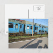 Roemeense trein briefkaart (Voorkant / Achterkant)