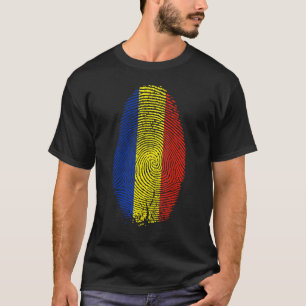 Roemeense vingerafdruk staat in mijn DNA voor Roma T-shirt