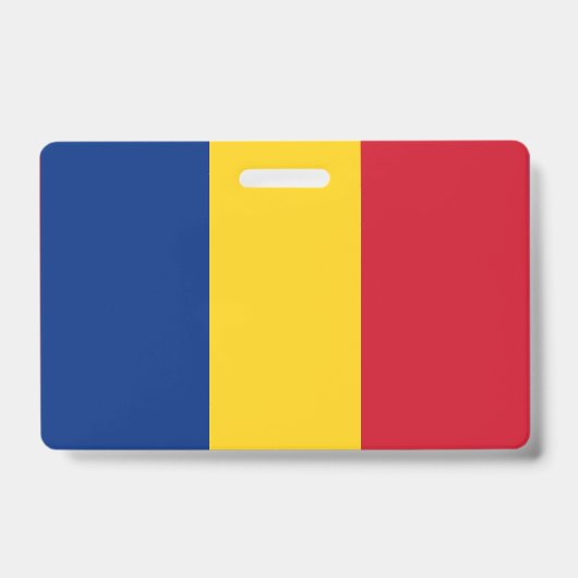 Roemeense vlag badge (Voorzijde)