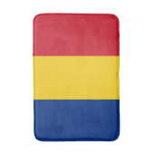 Roemeense vlag badmat (Voorkant Verticaal)