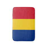 Roemeense vlag badmat (Voorkant Verticaal)