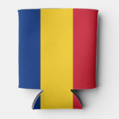 Roemeense vlag blikjeskoeler (Voorkant)