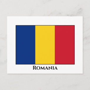 Roemeense vlag briefkaart