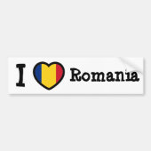 Roemeense vlag bumpersticker (Voorkant)