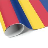 Roemeense vlag cadeaupapier (Rol Hoek)