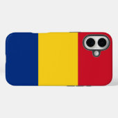 Roemeense vlag Case-Mate iPhone case (Achterkant (horizontaal))