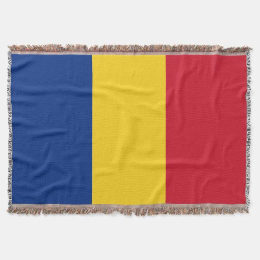 Roemeense vlag deken (Voorkant)