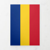 Roemeense vlag drieluik kaart (Cover)
