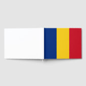 Roemeense vlag gastenboek (Volledig)