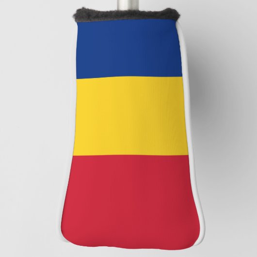 Roemeense vlag golfheadcover (Draai 90)