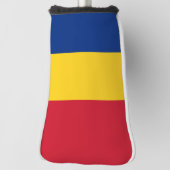 Roemeense vlag golfheadcover (Draai 90)