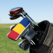 Roemeense vlag golfheadcover (Insitu)