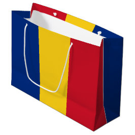 Roemeense vlag groot cadeauzakje