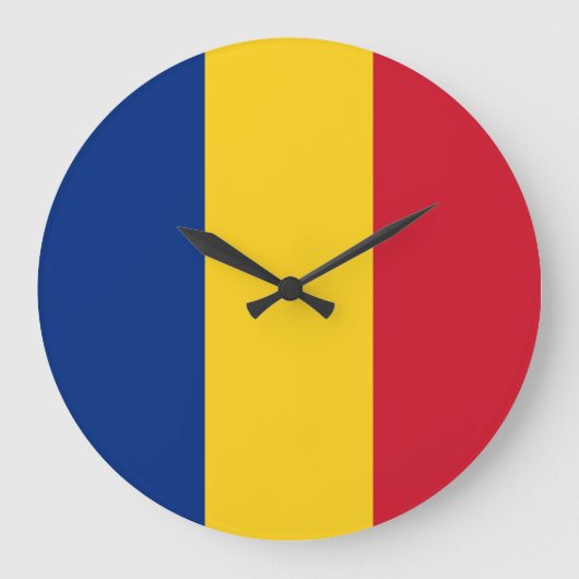 Roemeense vlag grote klok (Voorkant)