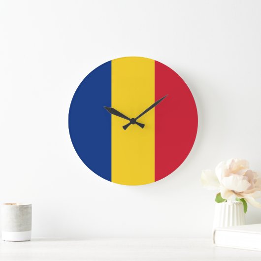 Roemeense vlag grote klok (Huis)