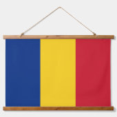 Roemeense vlag hangend wandkleed (Voorkant 3)
