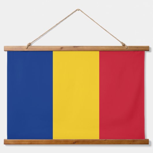 Roemeense vlag hangend wandkleed (Voorkant 3)