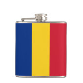 Roemeense vlag heupfles (Voorkant)
