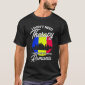 Roemeense vlag I Roemenië Vlag I Vacation Gift I R T-shirt (Voorkant)