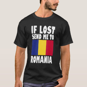 Roemeense vlag Indien verloren gegaan, stuur me na T-shirt