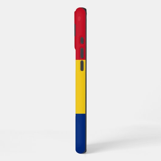 Roemeense vlag iPhone hoesje (Linkerkant)