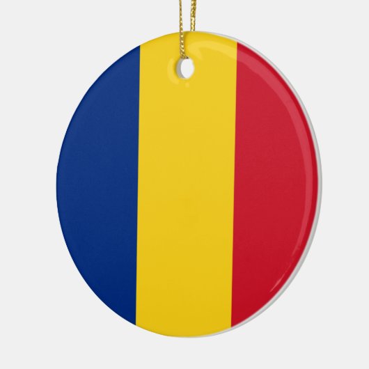Roemeense vlag keramisch ornament (Links)