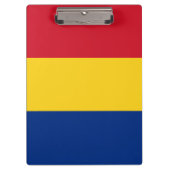 Roemeense vlag klembord (Voorkant)