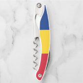 Roemeense vlag kurkentrekker (Voorkant)