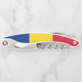 Roemeense vlag kurkentrekker (Voorkant)