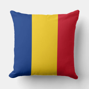 Roemeense vlag kussen