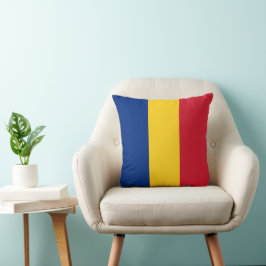 Roemeense vlag kussen
