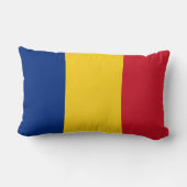 Roemeense vlag kussen (Achterkant)