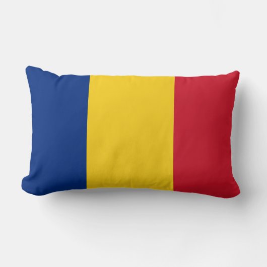 Roemeense vlag kussen (Voorkant)
