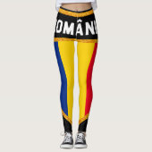 Roemeense vlag leggings (Voorkant)