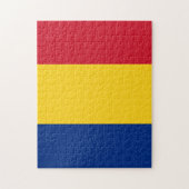 Roemeense vlag legpuzzel (Verticaal)
