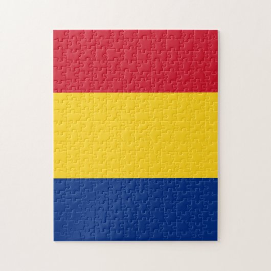 Roemeense vlag legpuzzel (Verticaal)