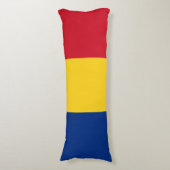 Roemeense vlag lichaamskussen (Voorkant Verticaal)
