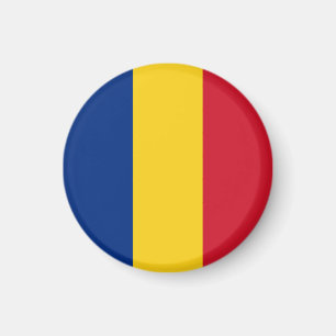 Roemeense vlag magneet