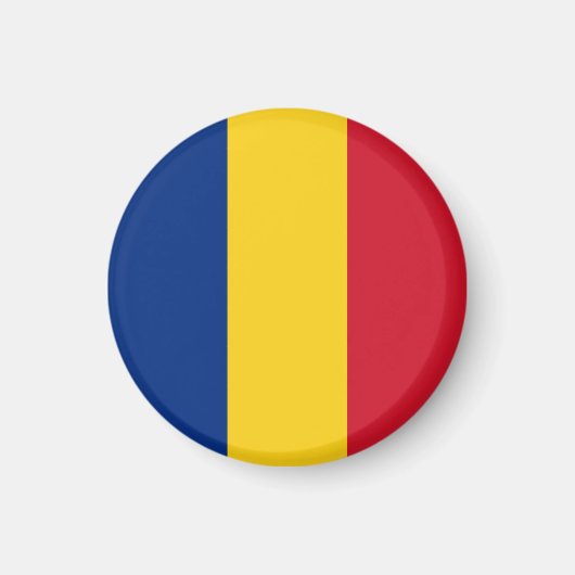 Roemeense vlag magneet (Voorkant)