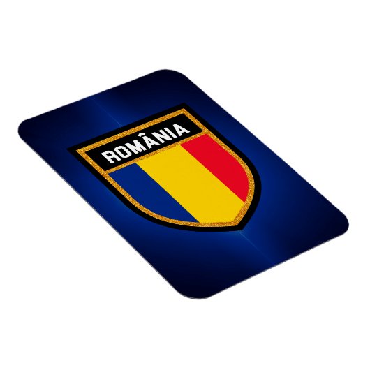 Roemeense vlag magneet (Rechterzijde)