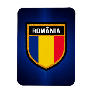 Roemeense vlag magneet