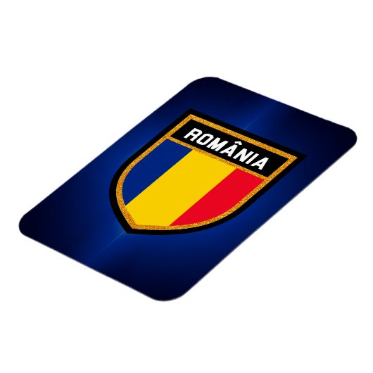 Roemeense vlag magneet (Linkerzijde)