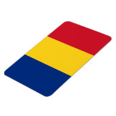 Roemeense vlag magneet (Linkerzijde)