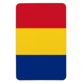 Roemeense vlag magneet (Verticaal)