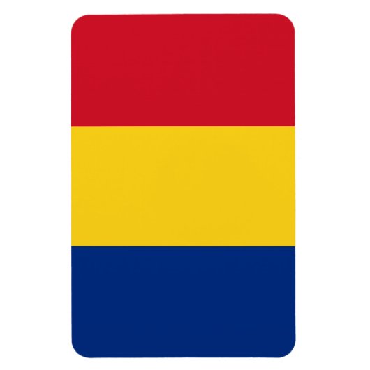Roemeense vlag magneet (Verticaal)