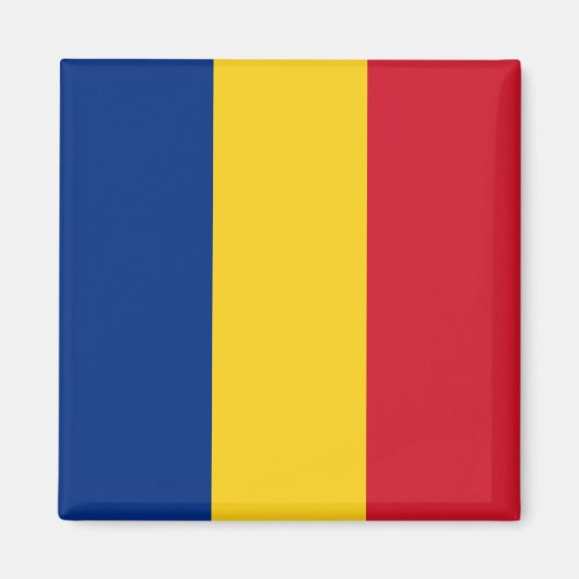 Roemeense vlag magneet (Voorkant)