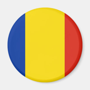 Roemeense vlag magneet