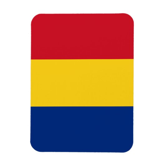 Roemeense vlag magneet (Verticaal)